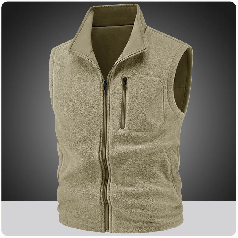 Outdoor Hunting Fleece - プラスサイズ 7XL 8XL メンズ 冬用 厚手フリースベスト
