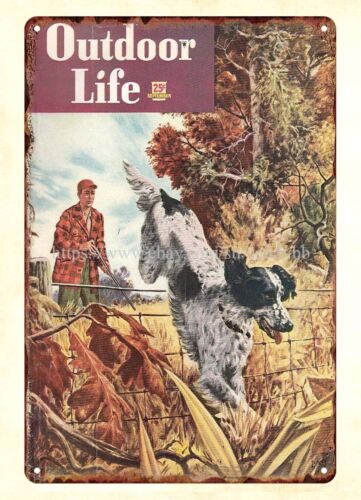 Hunting Dog Outdoor - インテリア装飾 1948 OUTDOOR LIFE マガジン ハンティング