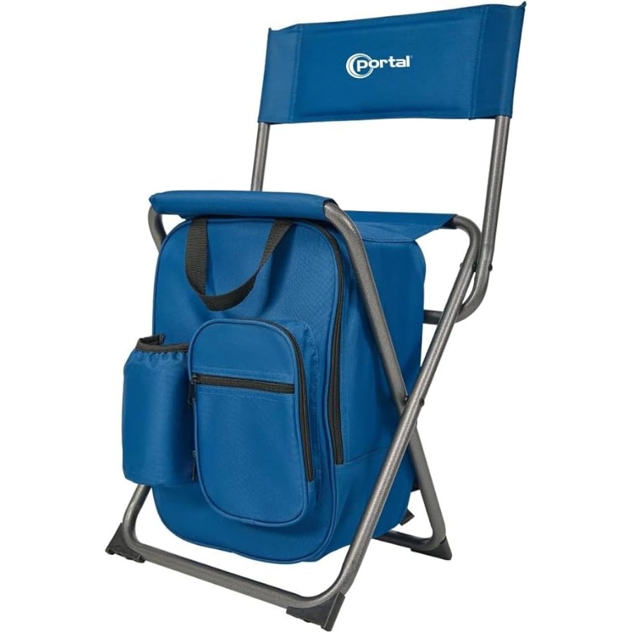 Hunting And Fishing Outdoor Chairs - バックパッククーラーチェア、背もたれと内蔵クーラー付き、アウトドアフィッシング、キャンプ、ハイキング、ハンティング用、コンパクト折りたたみスツール
