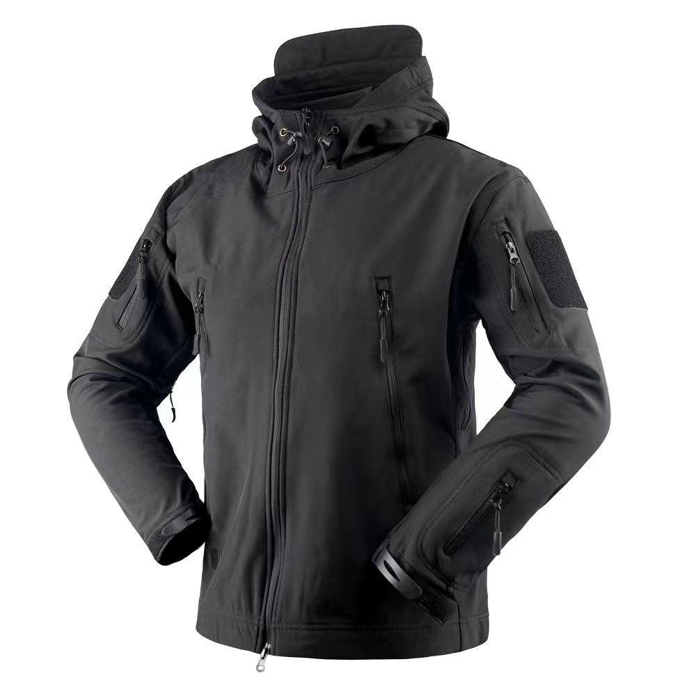 Safari Outdoor Hunting Jackets - 春秋アウトドアメンズトレーニング迷彩アドベンチャースキー防水ジャケット登山狩猟服作業服トップ