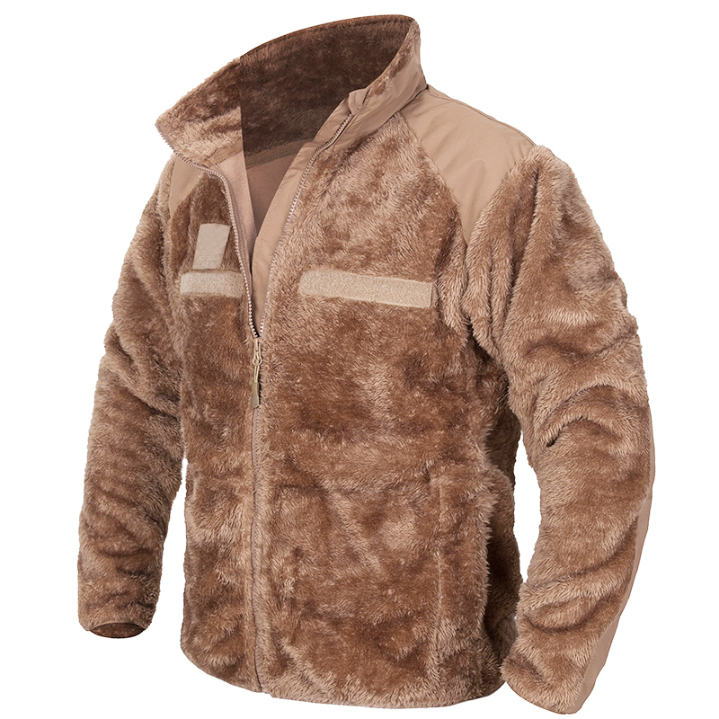 Safari Outdoor Hunting Jackets - Mege 男性冬サーマルハイソフトフリースタクティカルジャケットアウトドアスポーツハイキング狩猟コート