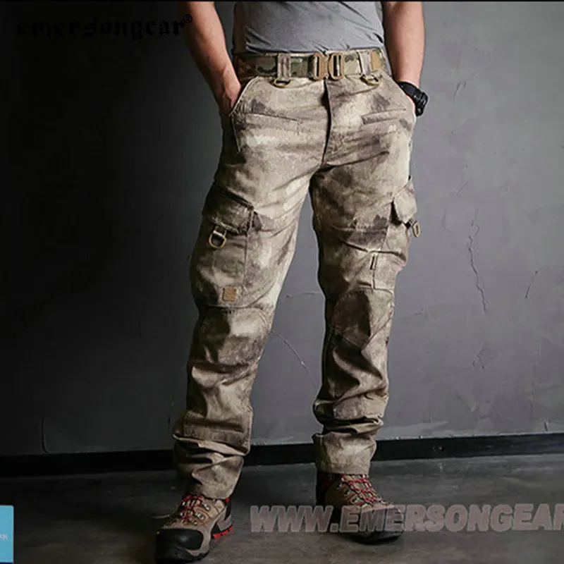 Outdoor Hunting Trousers - Emersongear 戦術トレーニングパンツ Gen 3 戦闘メンズカーゴズボンスポーツアウトドアエアガン狩猟キャンプハイキングサイクリング AT