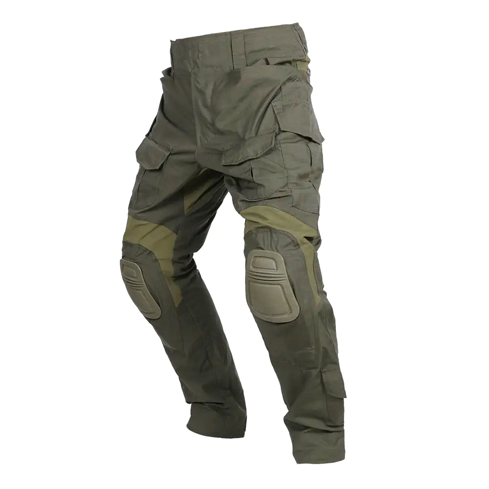 Outdoor Hunting Trousers - 屋外軍事戦術ワークパンツ G3 カーゴパンツトレーニングハイキング GEN3 グリーンスポット戦闘戦術パンツ狩猟服男性