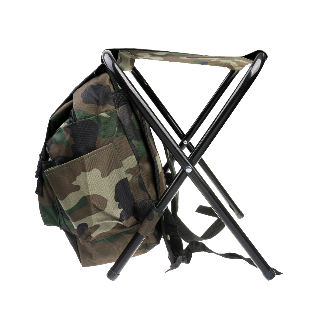 Hunting And Fishing Outdoor Chairs - 折りたたみ椅子バッグ オックスフォード布 ポータブルバックパッキングフィッシングシート アウトドアキャンプハンティングアドベンチャー用