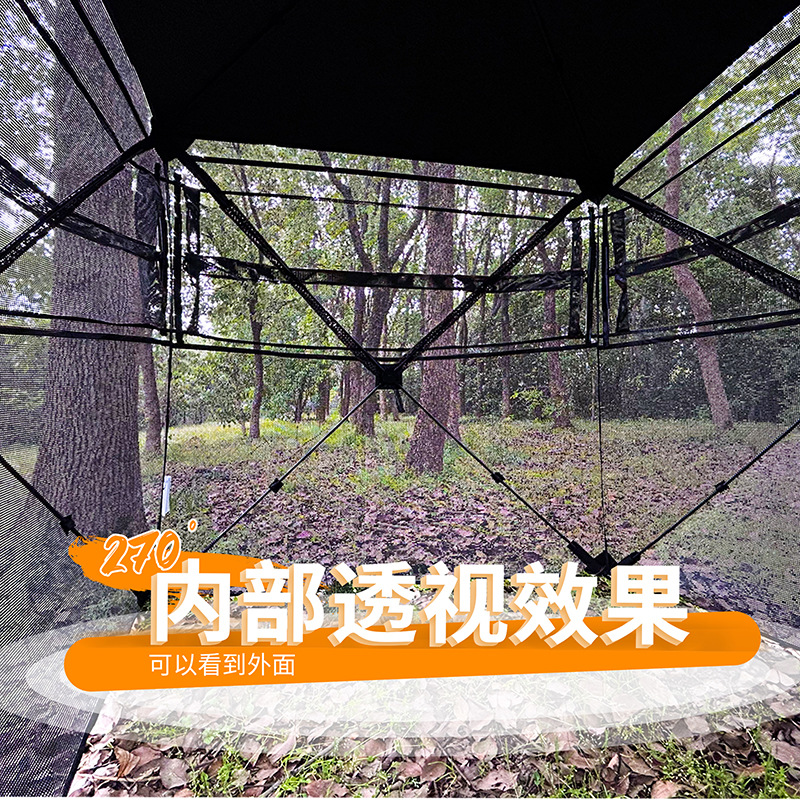 ポータブル迷彩ハンティングテント ポップアップ式インスタント - Outdoor Hunting Tent のレビューと価格