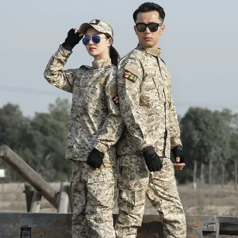 メンズアウトドアタクティカル迷彩服コンバットジャケットパンツ - Safari Outdoor Hunting Jackets のレビューと価格