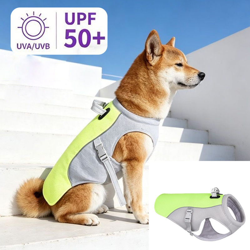 中型犬用冷却ベストハーネスクーラージャケット、調節可能、屋外 - Hunting Dog Outdoor のレビューと価格