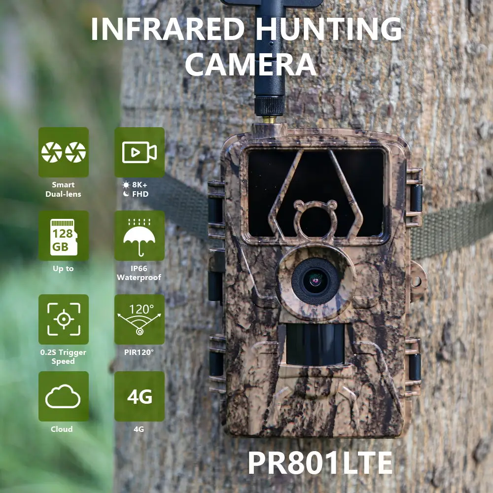 監視用赤外線カメラ,wifiアプリケーションによる制御,屋外 - Hunting Outdoor Camera のレビューと価格