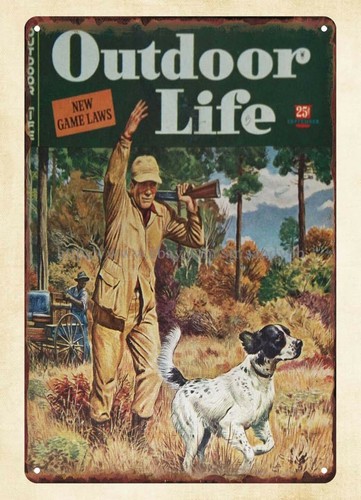 1944 OUTDOOR LIFE マガジンの表紙 狩猟犬  - Hunting Dog Outdoor のレビューと価格