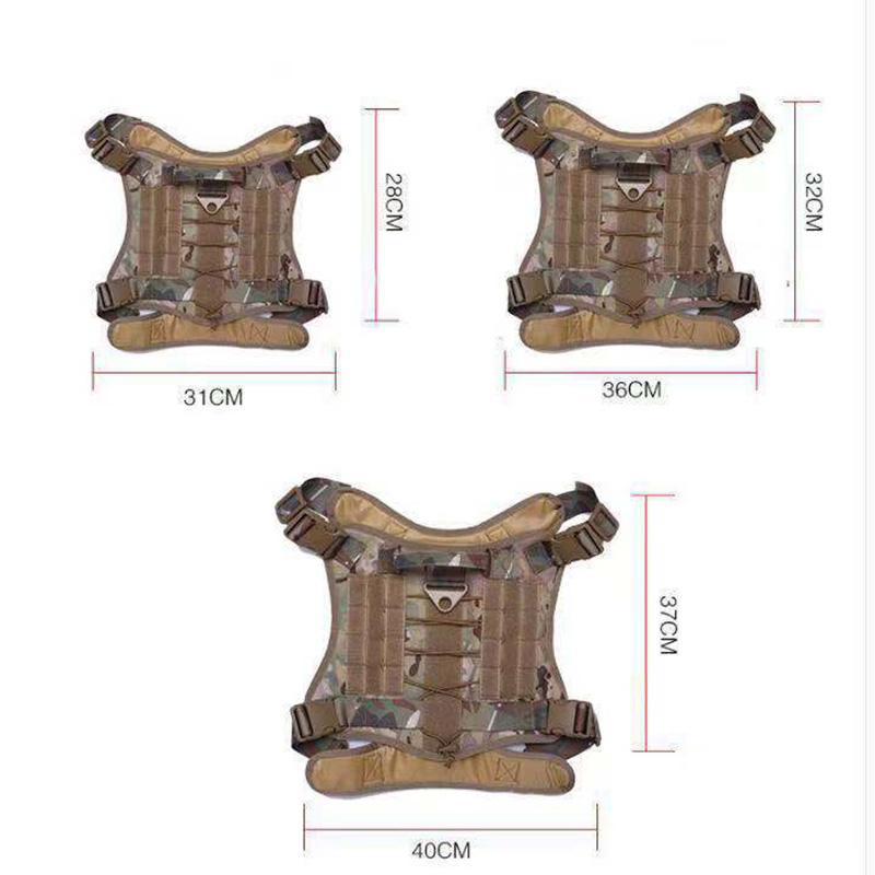 ナイロンペット犬用ベストハーネスセット屋外戦術訓練犬服中型大 - Hunting Dog Outdoor のレビューと価格
