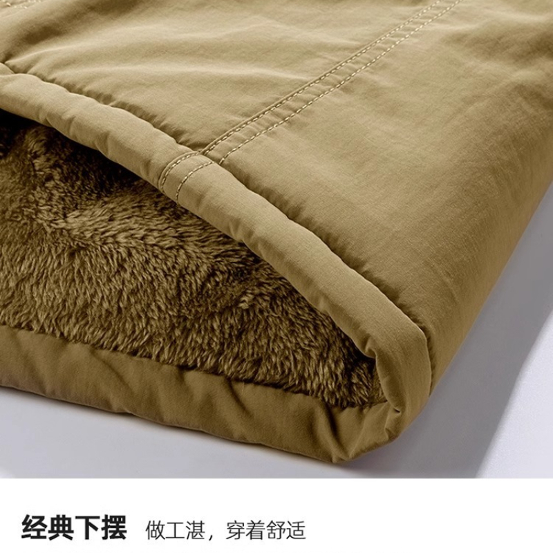 アウトドアハンティング用大型パッド入りジャケット メンズ 冬 - Outdoor Hunting Fleece のレビューと価格