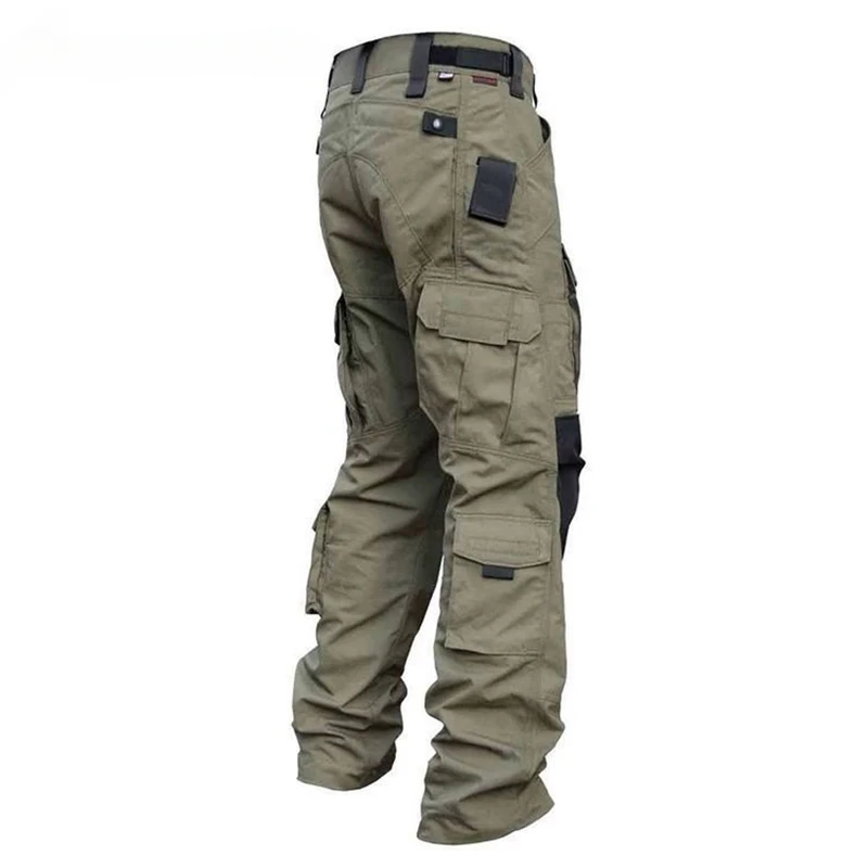 侵入者対策タクティカルパンツ メンズ キャンプ 多ポケット  - Outdoor Hunting Trousers のレビューと価格