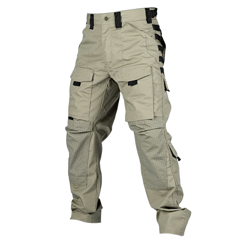 侵入者対策タクティカルパンツ メンズ キャンプ 多ポケット  - Outdoor Hunting Trousers のレビューと価格