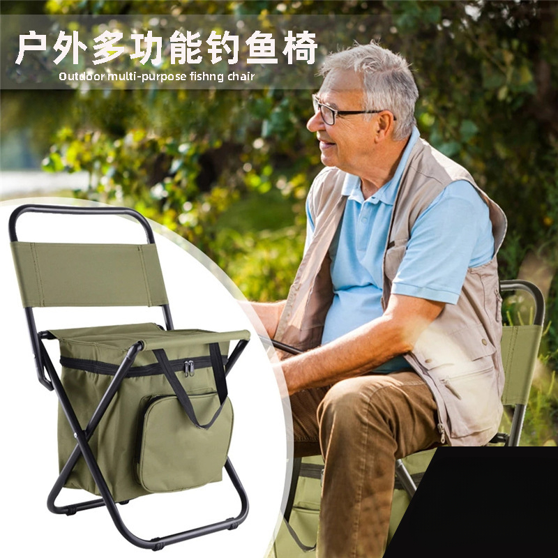 2 in 1 折りたたみ釣り椅子バッグ釣りバックパック椅子ス - Hunting And Fishing Outdoor Chairs のレビューと価格