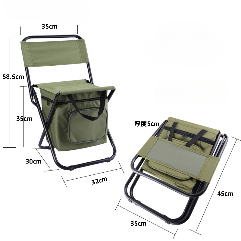 2 in 1 折りたたみ釣り椅子バッグ釣りバックパック椅子ス - Hunting And Fishing Outdoor Chairs のレビューと価格