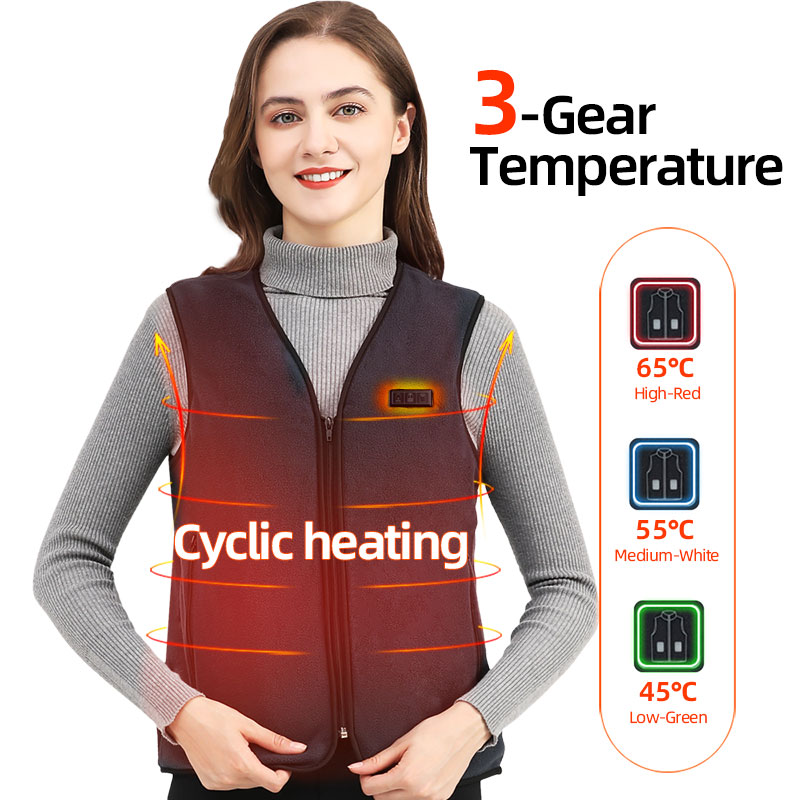 電熱ベスト ヒートベスト 加熱ベスト メンズ 発熱ベスト ヒ - Outdoor Hunting Fleece のレビューと価格