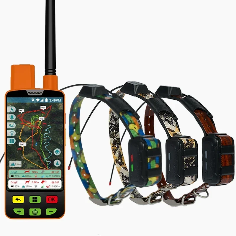 プレミアムハンティングドッグトレーニング用GPS首輪、大型ス - Outdoor Hunting Dog Collar のレビューと価格