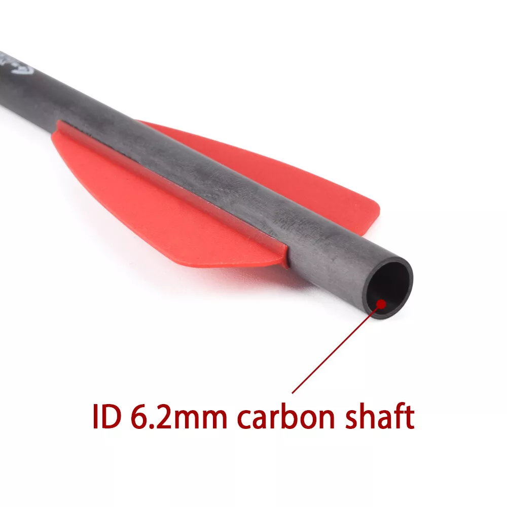 3-6 個 7.5 インチ クロスボウ ボルト カーボン矢  - Crossbow Bolt Broadhead のレビューと価格