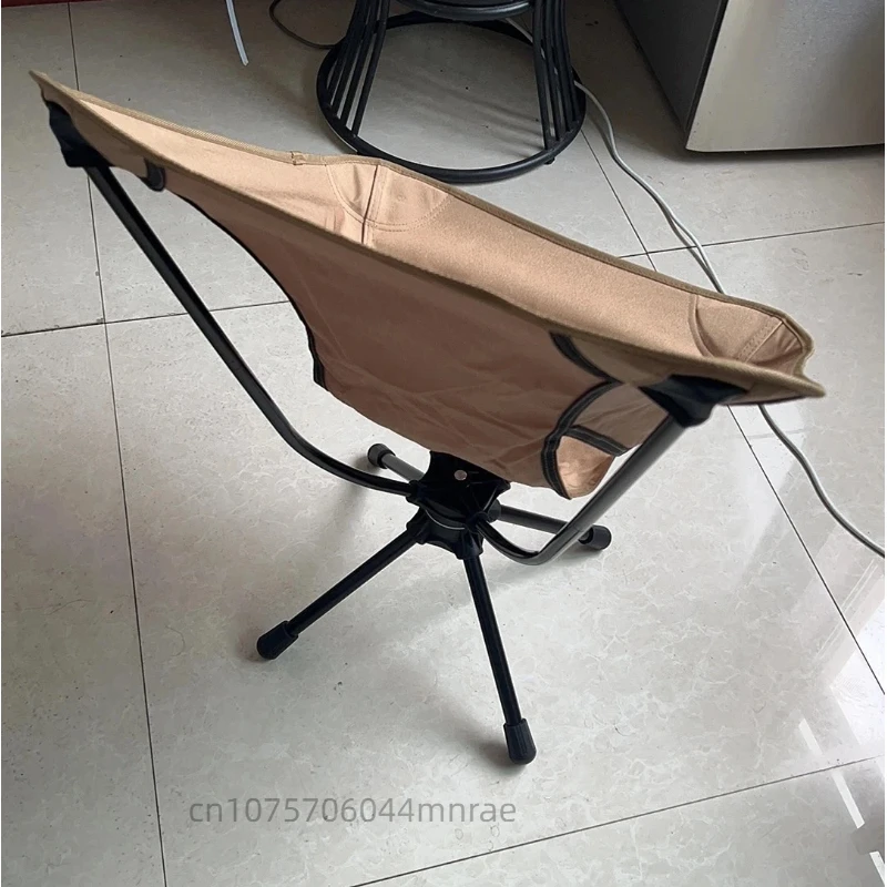 屋外折りたたみキャンプチェア 360 度回転アルミ合金軽量ポ - Hunting And Fishing Outdoor Chairs のレビューと価格