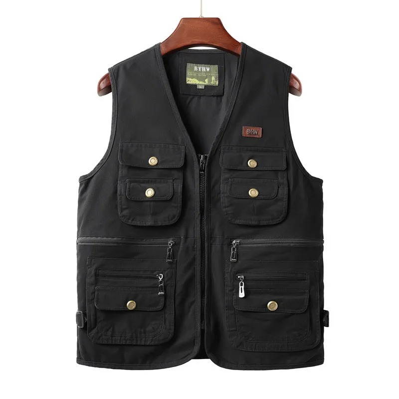 メンズベスト マルチポケット ノースリーブジャケット 男性用 - Safari Outdoor Hunting Jackets のレビューと価格