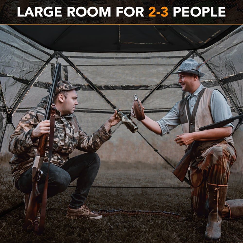5-in-1着脱式ハンティングブラインド、天窓付き2～3人用 - Hunting & Outdoor Supplies Carterton Reviews のレビューと価格