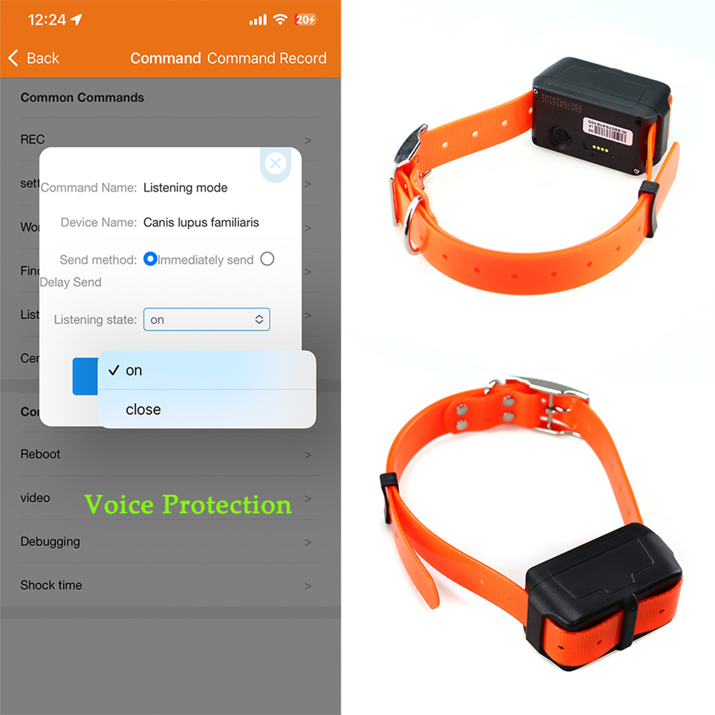 CY09A ポータブルペットGPSトラッカー 4000mAh - Outdoor Hunting Dog Collar のレビューと価格