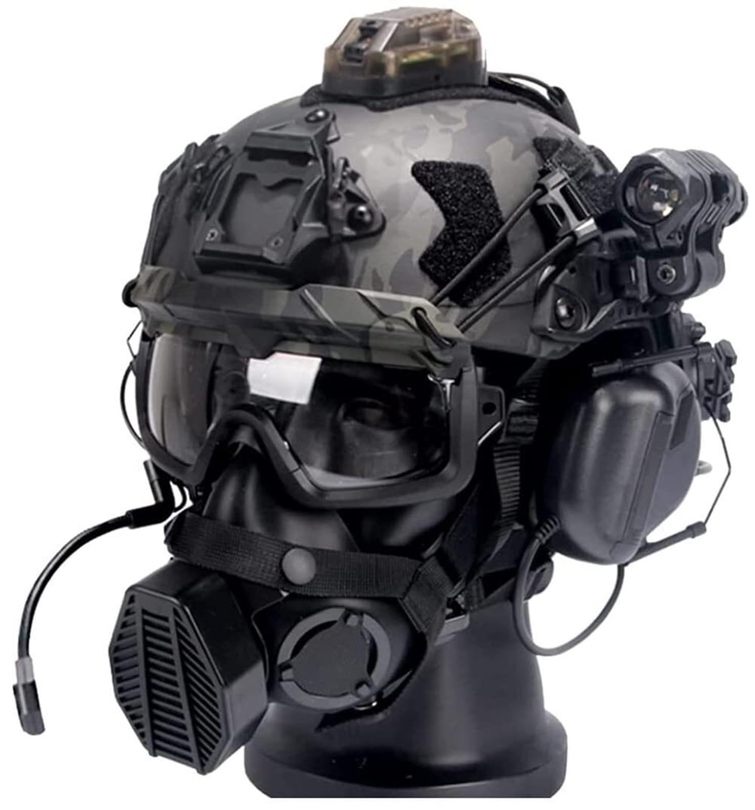 エアソフトヘルメットセット ノイズリダクション戦術ヘッドセッ - Outdoor Hunting Movies のレビューと価格
