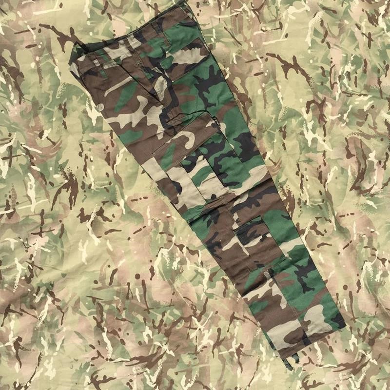 戦術アウトドア迷彩パンツ ウッドランドカモフラージュ ハンテ - Outdoor Hunting Trousers のレビューと価格