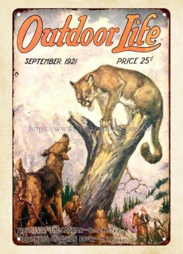 ウォール1921 OUTDOOR LIFE雑誌の表紙、狩猟、 - Hunting Dog Outdoor のレビューと価格