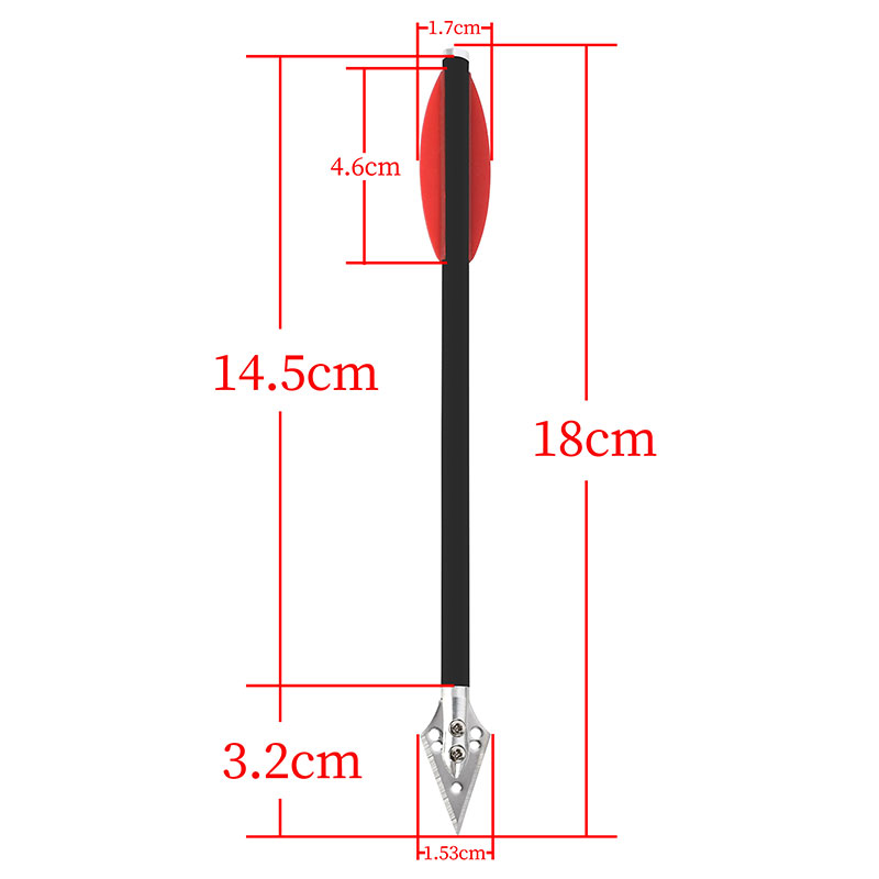 狩猟と射撃用の混合カーボンクロスボウアロー、ブロードヘッドラ - Crossbow Bolt Broadhead のレビューと価格