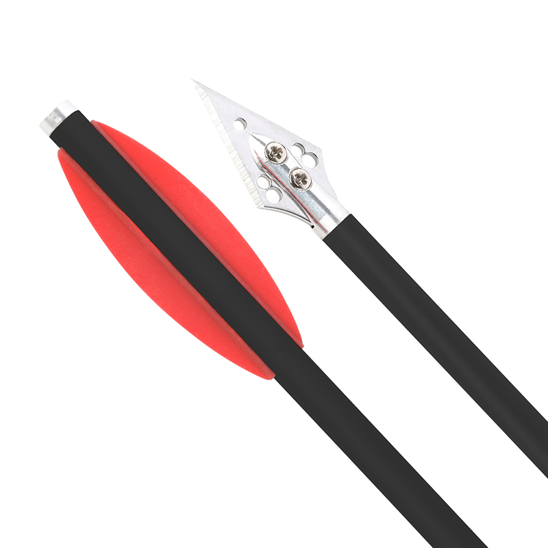 狩猟と射撃用の混合カーボンクロスボウアロー、ブロードヘッドラ - Crossbow Bolt Broadhead のレビューと価格