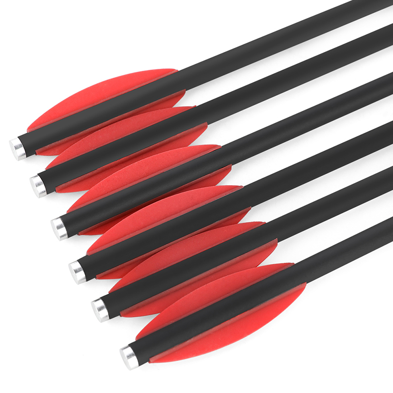 狩猟と射撃用の混合カーボンクロスボウアロー、ブロードヘッドラ - Crossbow Bolt Broadhead のレビューと価格