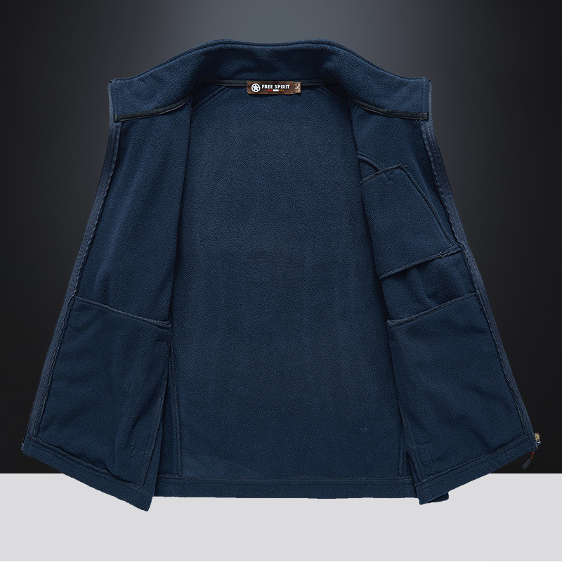 男性フリース暖かいベストジャケット秋冬レジャーチョッキ屋外戦 - Outdoor Hunting Fleece のレビューと価格