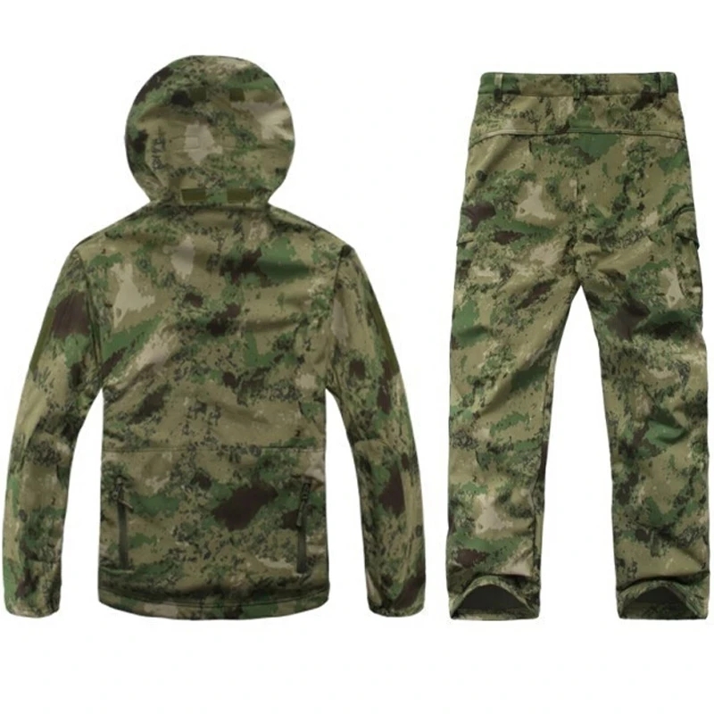 Tadgear-男性用タクティカルソフトシェルカモフラージュ - Outdoor Hunting Fleece のレビューと価格