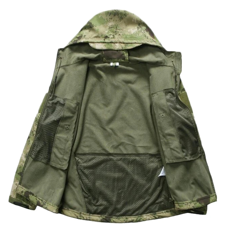 Tadgear-男性用タクティカルソフトシェルカモフラージュ - Outdoor Hunting Fleece のレビューと価格