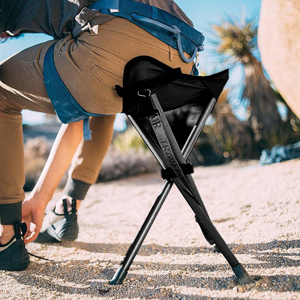 ポータブル折りたたみ式スツール,キャンプ,ウォーキング,狩猟 - Hunting And Fishing Outdoor Chairs のレビューと価格