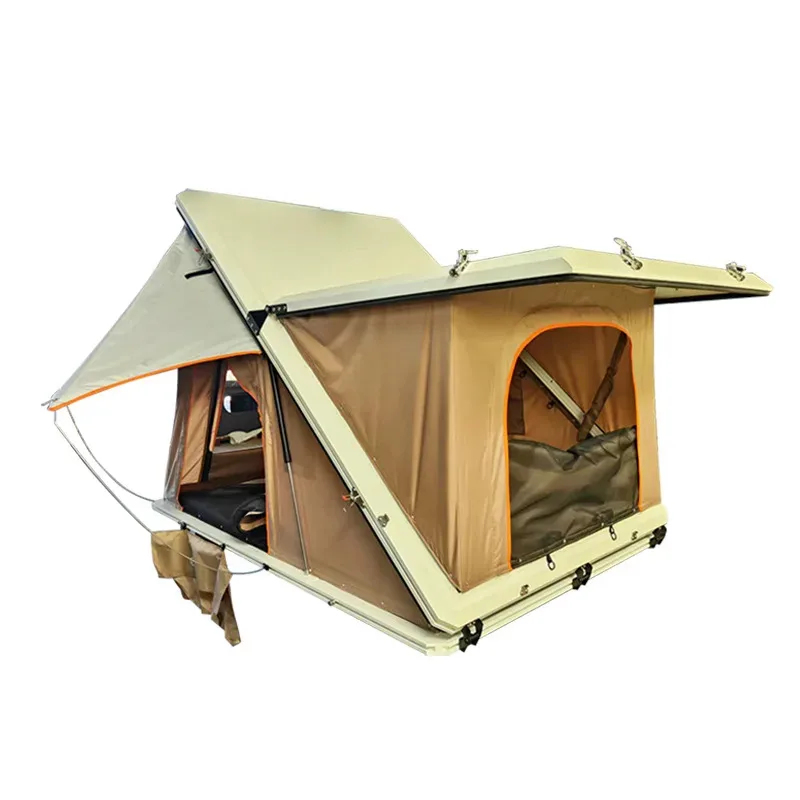 Z型自動開閉ルーフトップテント 防水防風 アウトドアキャンプ - Outdoor Hunting Tent のレビューと価格